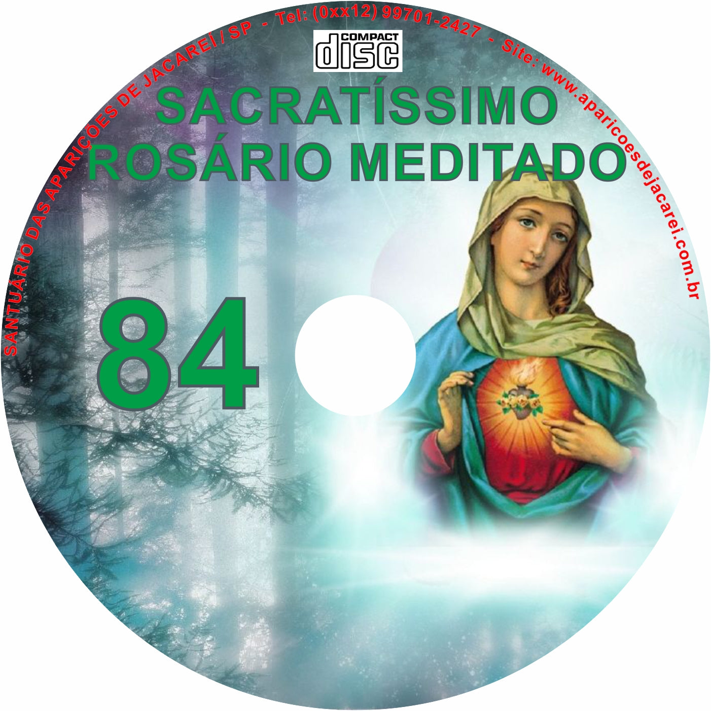 CD Rosário Meditado 084 CD Rosário Meditado 084